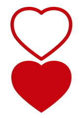 Poster - Heart symbol. Vector EPS 10. Colorful. 