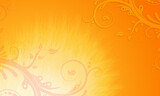 edler Hintergrund gelb gold orange, Pastell sonniges Leuchten Licht  Sonnenschein, luxuriös goldenes zeitloses Design oder einfach nur elegant  Gold, Template, Vorlage, Layout, mockup Illustration Stock