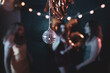 © Mat Hayward - disco ball and lights at a club party