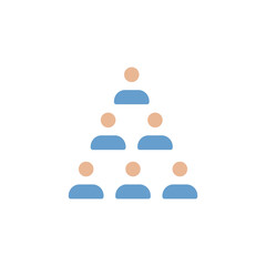 Poster - Meeting colored icon. Simple colored element illustration. Meeting concept symbol design from Business strategy set. Can be used for web and mobile