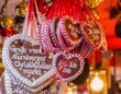 Lebkuchenherzen Weihnachtsmarkt Christkindlesmarkt Nürnberg