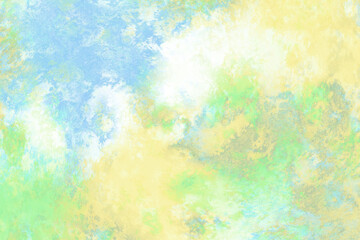 Wall Mural - yellow green blue pastel grunge texture abstract blank colorful background