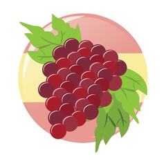 Wall Mural - grapes