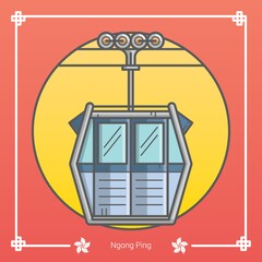 Wall Mural - ngong ping