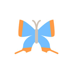 Poster - Butterfly, insect icon. Simple color vector elements of lepidoptera icons for ui and ux, website or mobile application