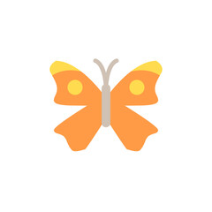 Poster - Butterfly, insect icon. Simple color vector elements of lepidoptera icons for ui and ux, website or mobile application