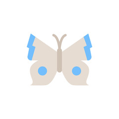Poster - Butterfly, insect icon. Simple color vector elements of lepidoptera icons for ui and ux, website or mobile application