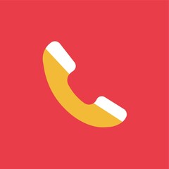 Canvas Print - call icon