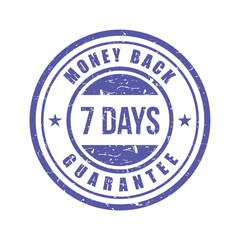 Sticker - money back guarantee label