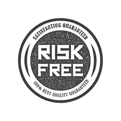 Sticker - risk free label