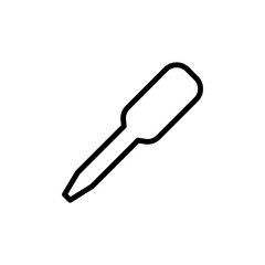 Poster - Pipette, chemistry icon. Simple color vector elements of stinks icons for ui and ux, website or mobile application