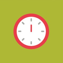 Canvas Print - clock icon