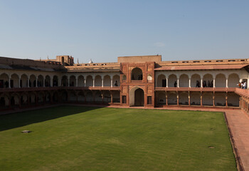 Palaces in Agra city, India