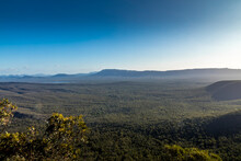 Beautiful View From The Reed Lookout In The Grampians National Park In Victoria, Australia At A Sunny Day In Summer.