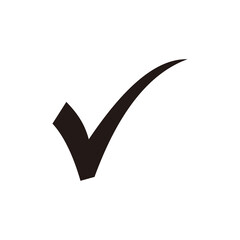 check, check mark vector icon