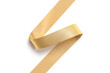 © Alexandr Bognat - Blank gold curl silk ribbon mock up, isolated