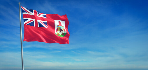 Wall Mural - The National flag of Bermuda