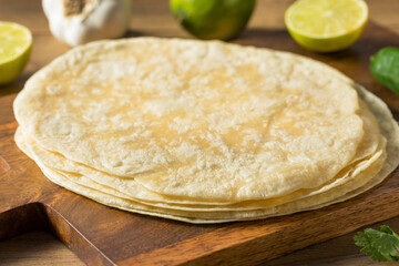 Wall Mural - Homemade Fresh Flour Tortillas