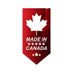 Sticker - Made in canada design