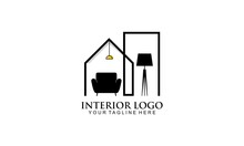 Interior Room, Gallery Furniture Logo Design
