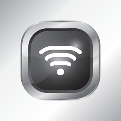 Canvas Print - wifi icon