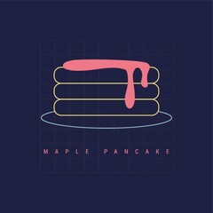 Poster - maple pancake