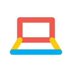 Poster - laptop icon