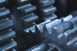 © tarasov_vl - Gears. Pinions. Industrial.  Machine part.