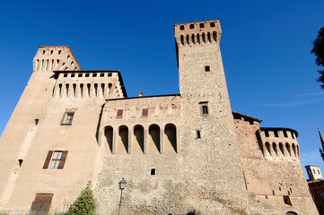 Sticker - The Rocca di Vignola is a castle located on the banks of the Panaro. 