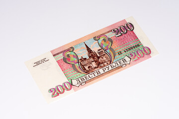 European currancy banknote