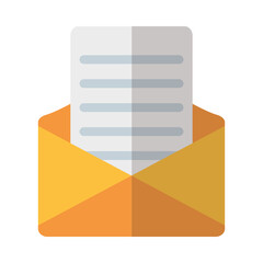 Poster - Envelope message icon vector design