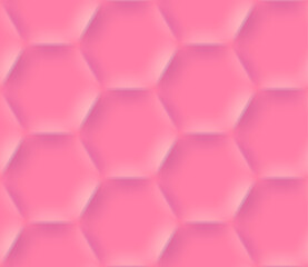 Poster - Pink geometric seamless pattern for wrapper, wallpaper or abstract background