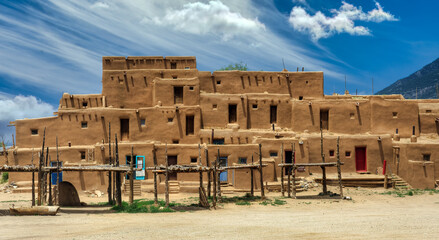 Sticker - Taos Pueblo New Mexico 