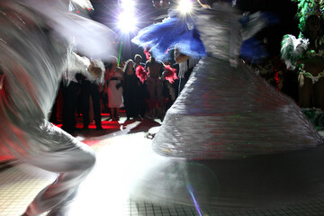 Carnival dancers in Sao Paulo