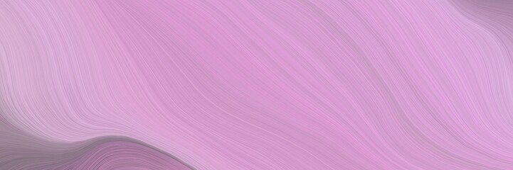 Poster - soft abstract artistic waves graphic with contemporary waves illustration with pastel violet, gray gray and pastel purple color