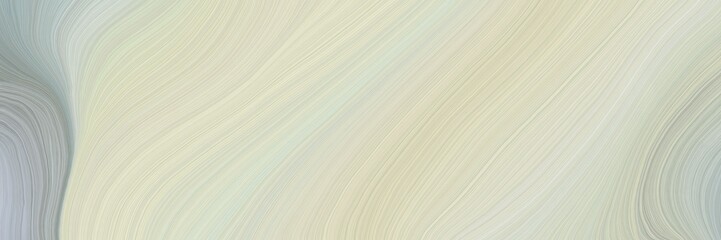 Poster - soft abstract artistic waves graphic with modern waves background illustration with pastel gray, light slate gray and dark gray color