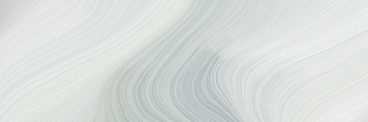 Poster - soft abstract art waves graphic with modern waves background illustration with light gray, ash gray and dark gray color