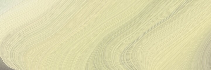 Poster - soft background graphic with contemporary waves design with pale golden rod, tan and rosy brown color