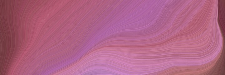 Poster - soft background graphic with modern soft curvy waves background design with mulberry , old mauve and pastel violet color