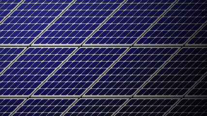 Dark solar cell panel background illustration, technology concept.