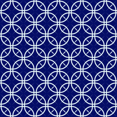Fototapete - seamless geometric pattern with geometric  shapes,Fabric pattern,Tile pattern,Carpet pattern,Wallpaper pattern,Pottery pattern,Graphic resources,mesh