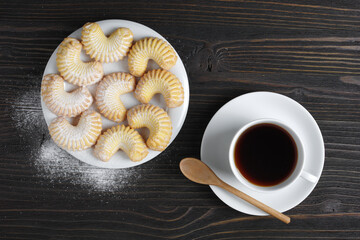 Wall Mural - Cookies and coffee