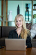 © FotoArtist - young woman working on laptop