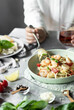 © Ola - Seafood pasta with cherry tomatoes