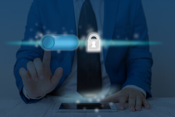 Aufkleber - Graphics For Web Data Information Network Security Application System