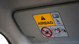 Fototapeta Tęcza - Airbags in the car
