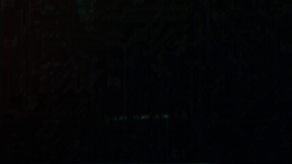 Wall Mural - Monitor screen noise glitch effect. Glitch noise static monitor.Visual video effects noise background