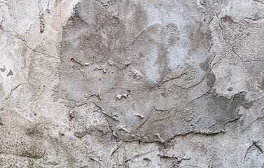 The wall of grey cement texture background