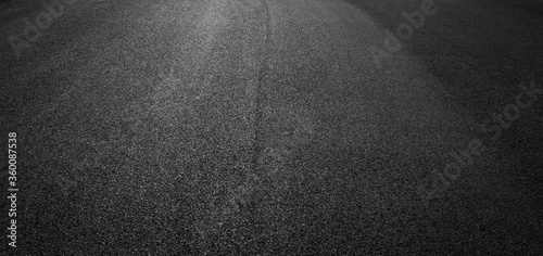 Fotomural Empty highway asphalt road background