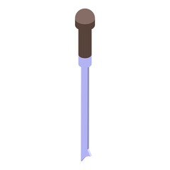 Poster - Building chisel icon. Isometric of building chisel vector icon for web design isolated on white background